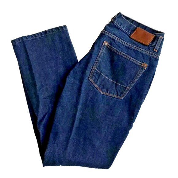 Ted Baker Men's Men's Button Fly Denim Jeans Blue 34 x 30